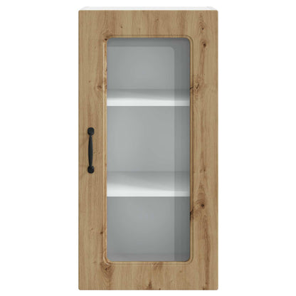 vidaXL Meuble de cuisine avec rangement chêne artisan Kalmar 40 x 31 x 80 cm