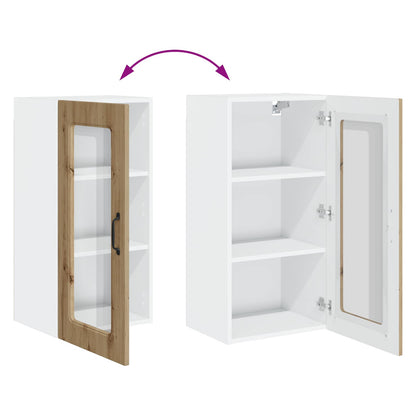 vidaXL Meuble de cuisine avec rangement chêne artisan Kalmar 40 x 31 x 80 cm