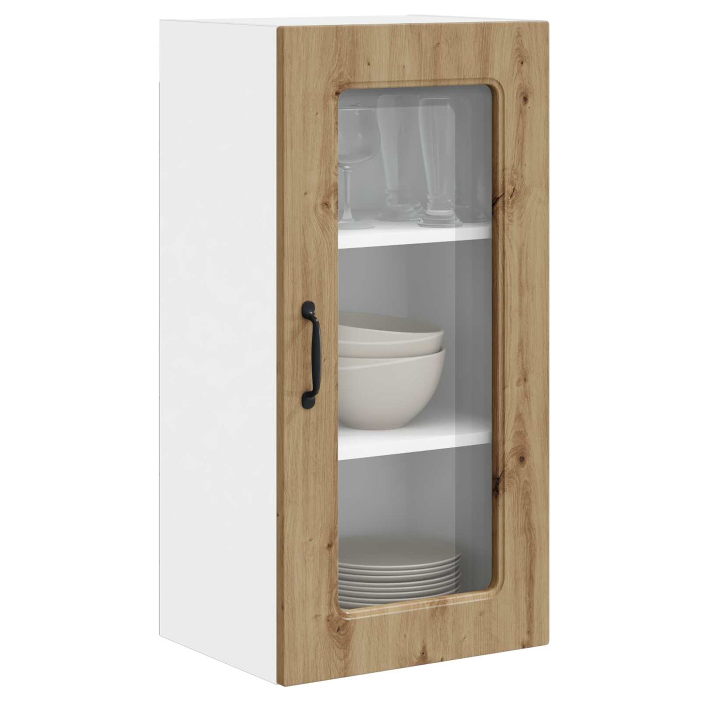 vidaXL Meuble de cuisine Kalmar 2 pcs chêne artisan 40 x 31 x 80 cm