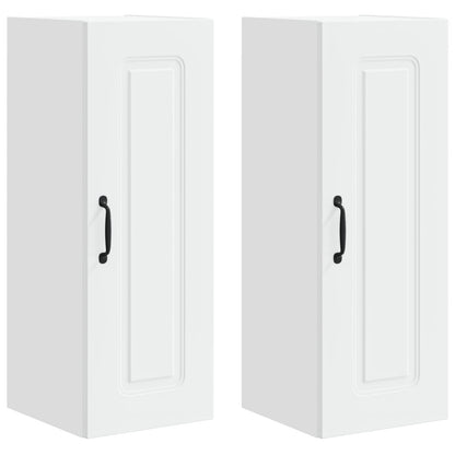 vidaXL Küchenschrank Kalmar 2 pcs Weiß 30 x 31 x 80 cm Holzwerkstoff