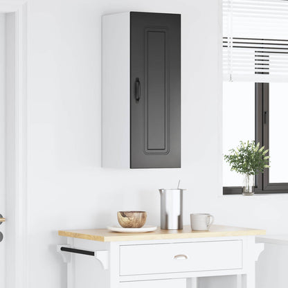vidaXL Küchenschrank Kalmar Schwarz 30 x 31 x 80 cm Holzwerkstoff