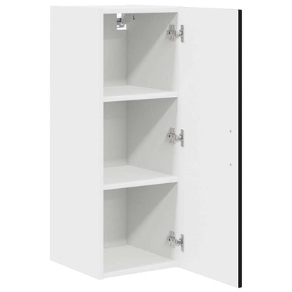 vidaXL Küchenschrank Kalmar Schwarz 30 x 31 x 80 cm Holzwerkstoff