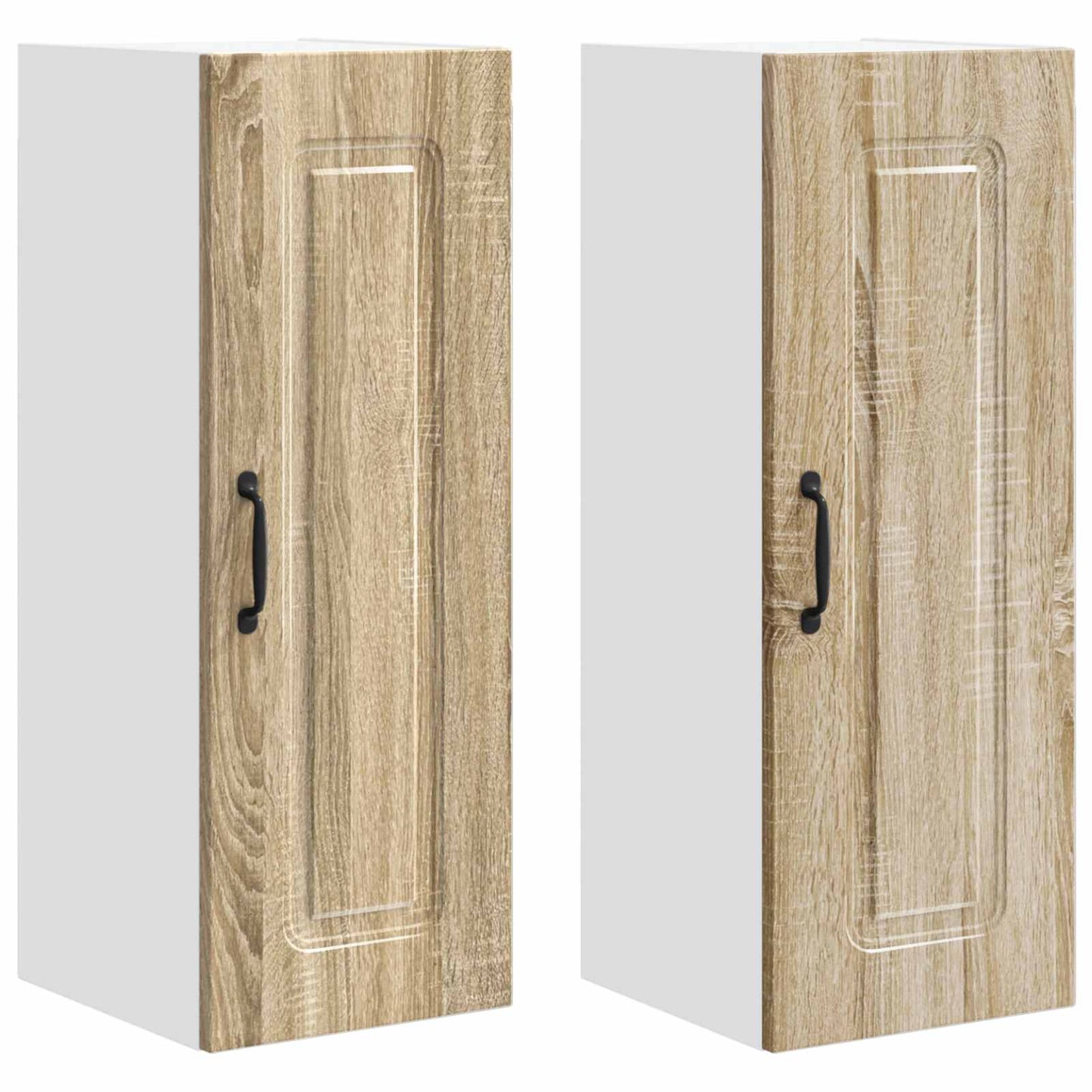 vidaXL Küchenschrank Kalmar 2 pcs Sonoma-Eiche 30 x 31 x 80 cm