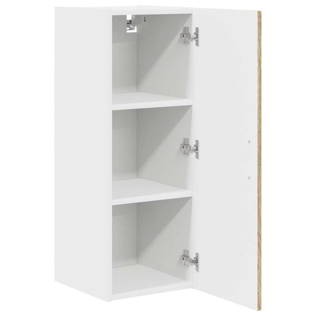 vidaXL Küchenschrank Kalmar 2 pcs Sonoma-Eiche 30 x 31 x 80 cm