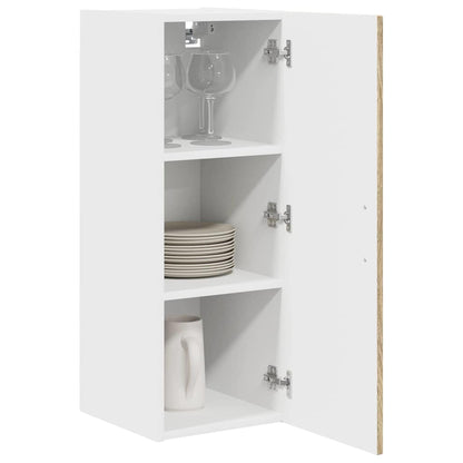 vidaXL Küchenschrank Kalmar 2 pcs Sonoma-Eiche 30 x 31 x 80 cm