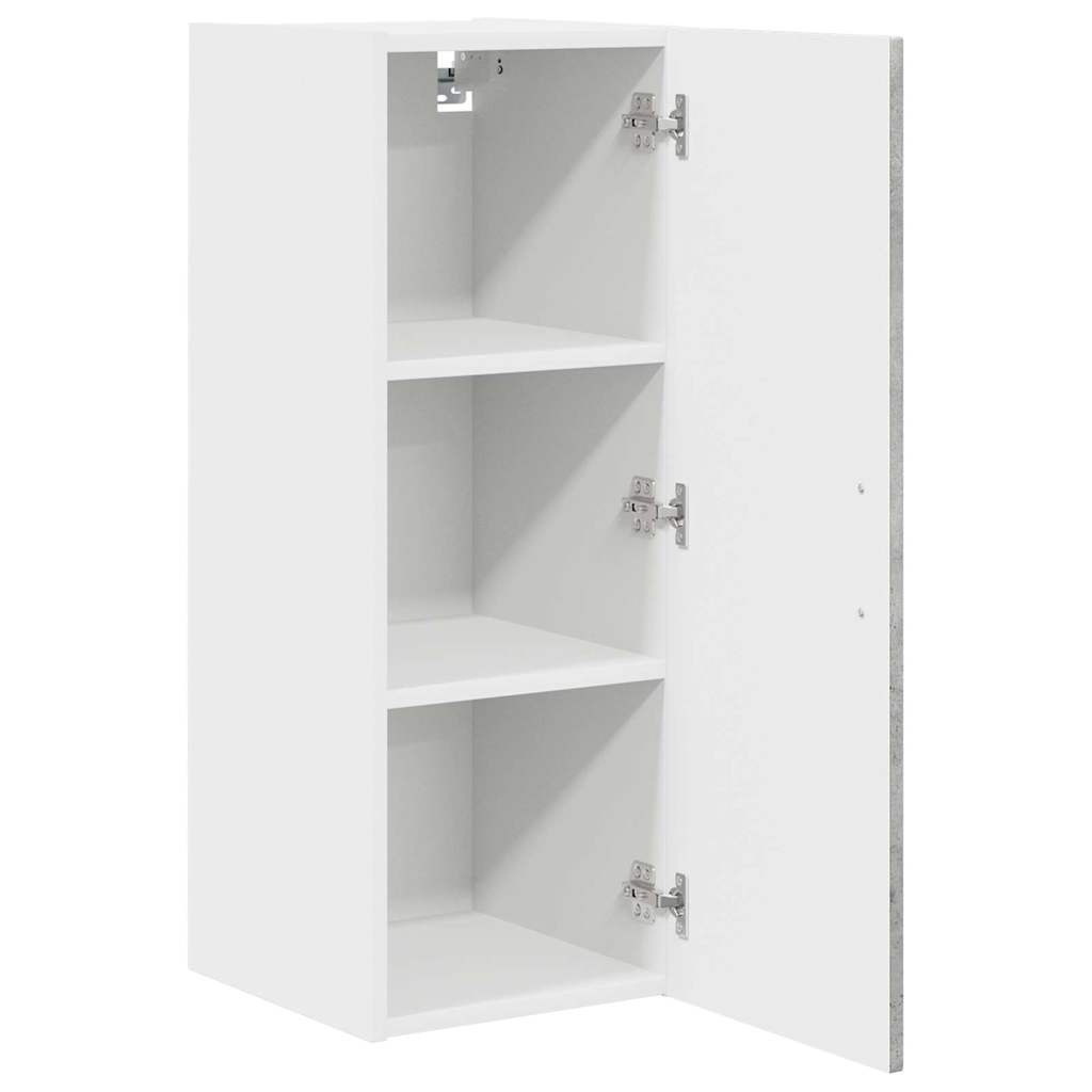 vidaXL Küchenschrank Kalmar Beton Grau 30 x 31 x 80 cm Holzwerkstoff