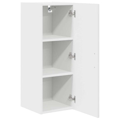 vidaXL Küchenschrank Kalmar 2 pcs Hochglanz Weiß 30 x 31 x 80 cm