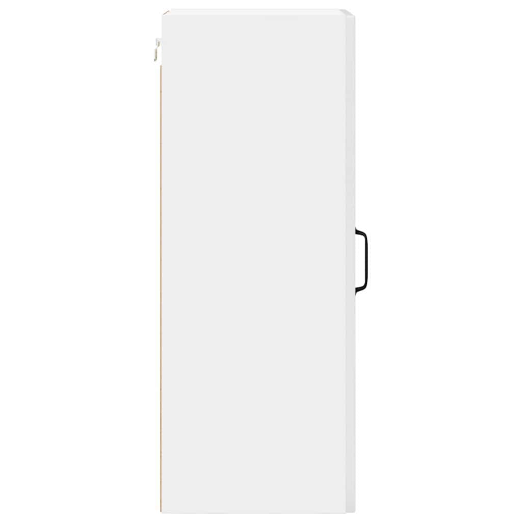 vidaXL Küchenschrank Kalmar 2 pcs Hochglanz Weiß 30 x 31 x 80 cm