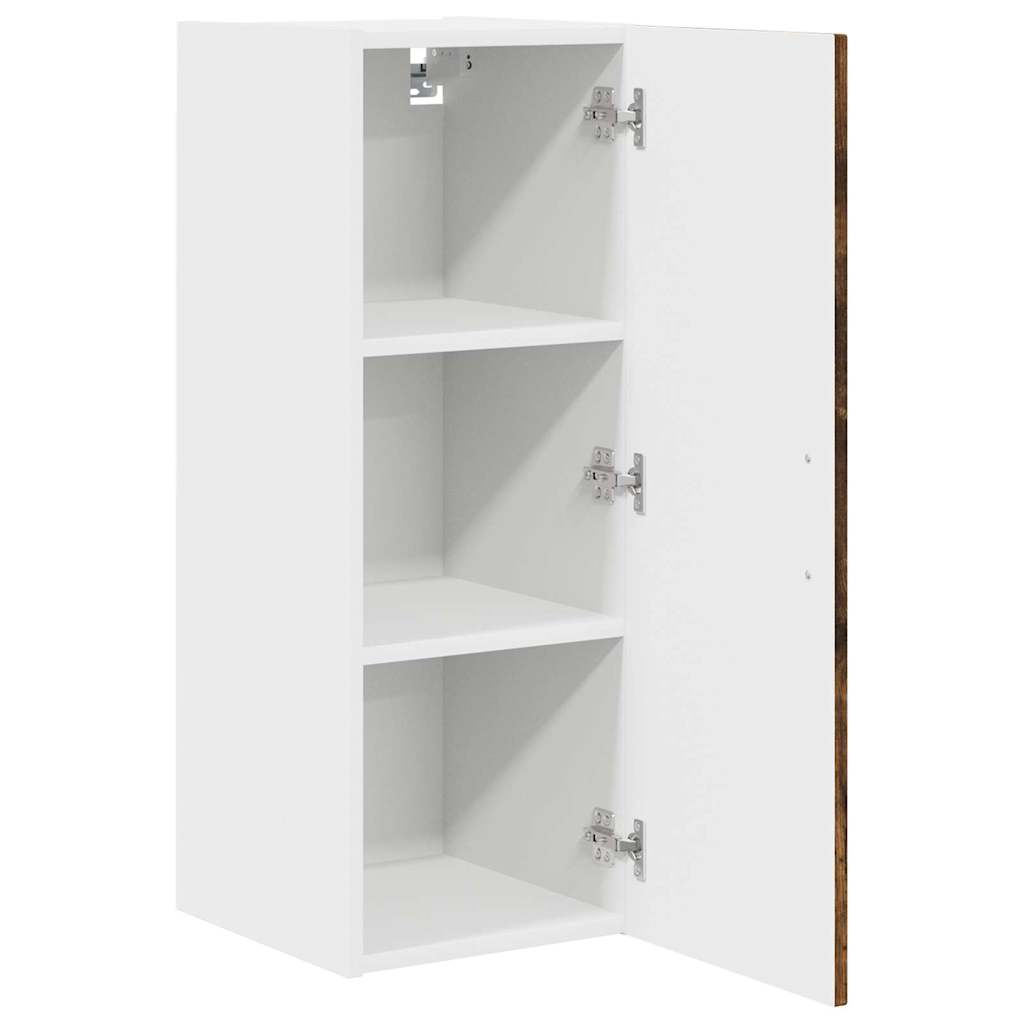 vidaXL Küchenschrank Kalmar 2 pcs Geräucherte Eiche 30 x 31 x 80 cm