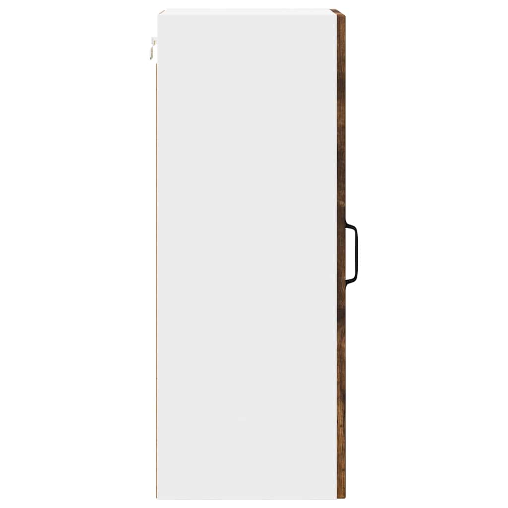 vidaXL Küchenschrank Kalmar 2 pcs Geräucherte Eiche 30 x 31 x 80 cm