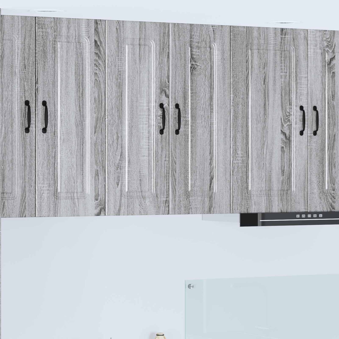vidaXL Küchenschrank mit Speicher Kalmar Graues Sonoma 30 x 31 x 80 cm