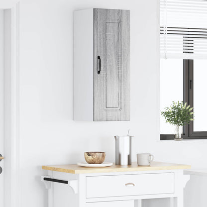 vidaXL Küchenschrank mit Speicher Kalmar Graues Sonoma 30 x 31 x 80 cm