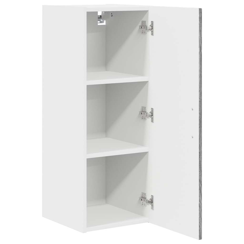 vidaXL Küchenschrank mit Speicher Kalmar Graues Sonoma 30 x 31 x 80 cm