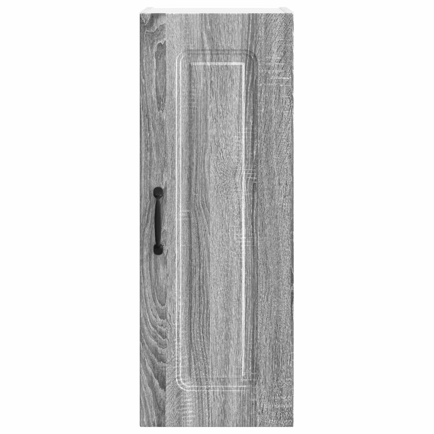 vidaXL Küchenschrank mit Speicher Kalmar Graues Sonoma 30 x 31 x 80 cm
