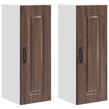 Küchenschrank Kalmar 2 pcs Braun Eichen-Optik 30 x 31 x 80 cm