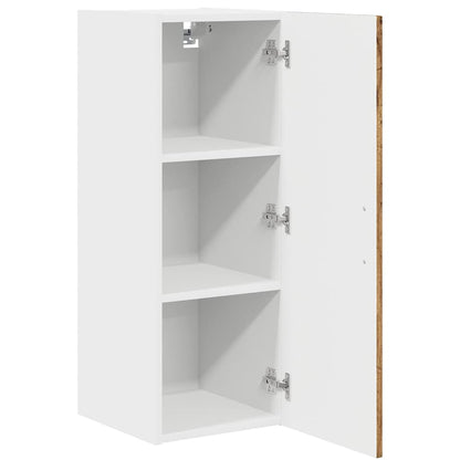 vidaXL Küchenschrank mit Speicher Kalmar 2 pcs Altholz 30 x 31 x 80 cm