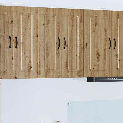 vidaXL Küchenschrank mit Speicher Kalmar Artisan-Eiche 30 x 31 x 80 cm