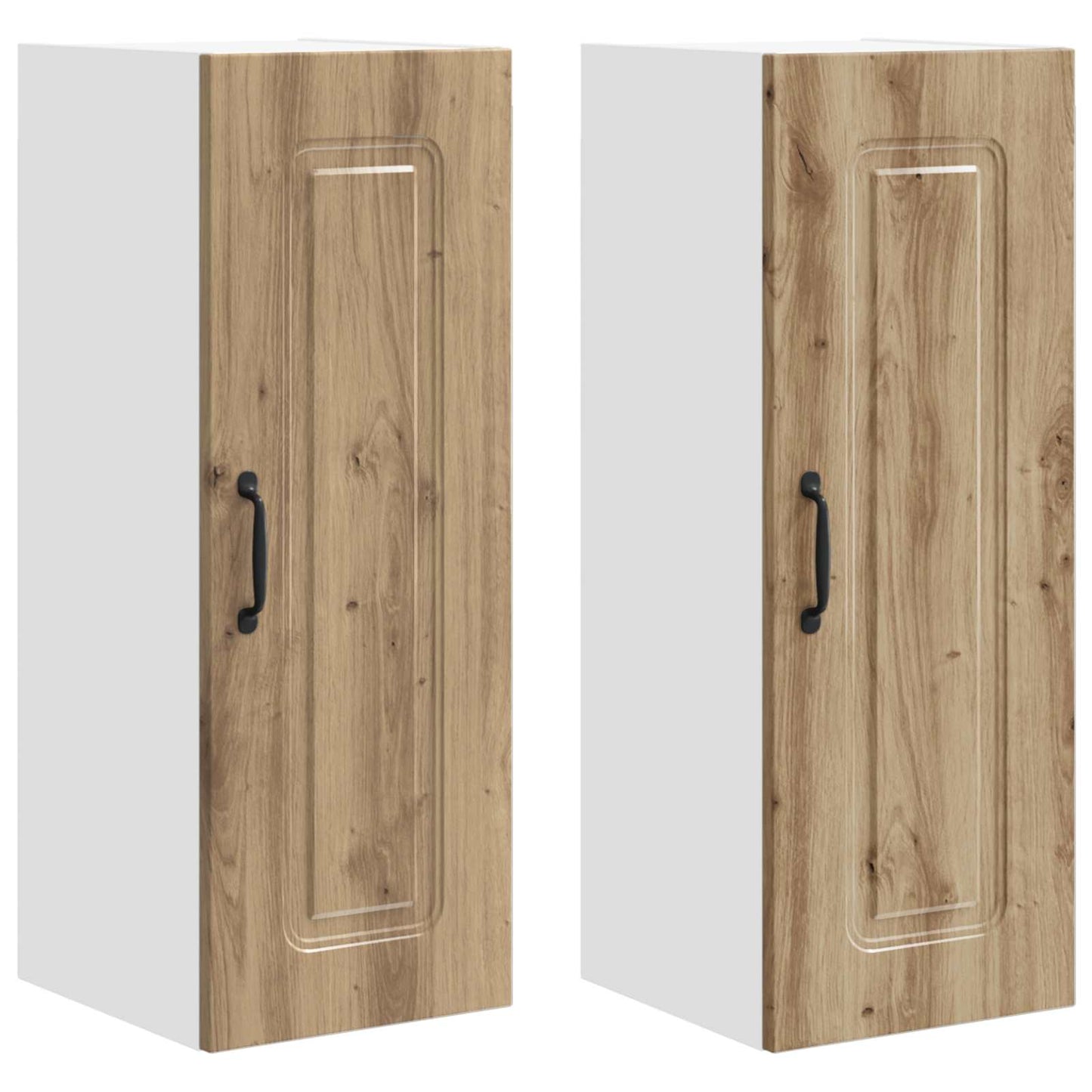 vidaXL Küchenschrank Kalmar 2 pcs Artisan-Eiche 30 x 31 x 80 cm