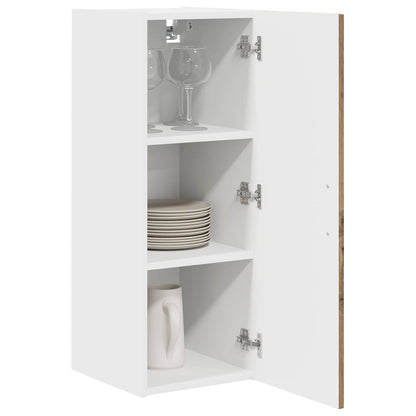vidaXL Küchenschrank Kalmar 2 pcs Artisan-Eiche 30 x 31 x 80 cm