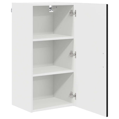 vidaXL Küchenschrank Kalmar Schwarz 40 x 31 x 80 cm Holzwerkstoff