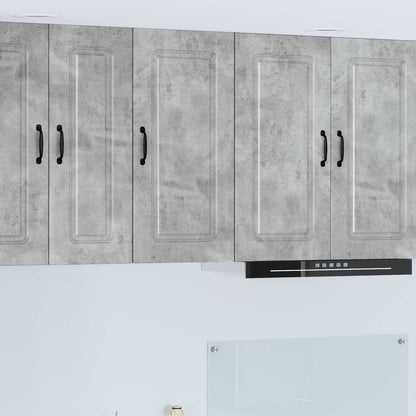 vidaXL Küchenschrank Kalmar Beton Grau 40 x 31 x 80 cm Holzwerkstoff