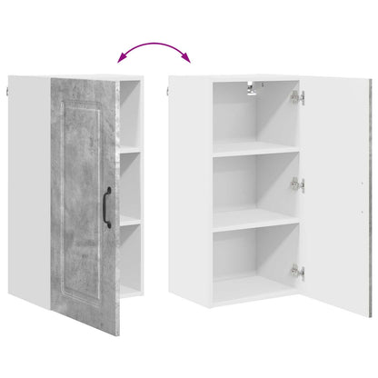 vidaXL Küchenschrank Kalmar Beton Grau 40 x 31 x 80 cm Holzwerkstoff