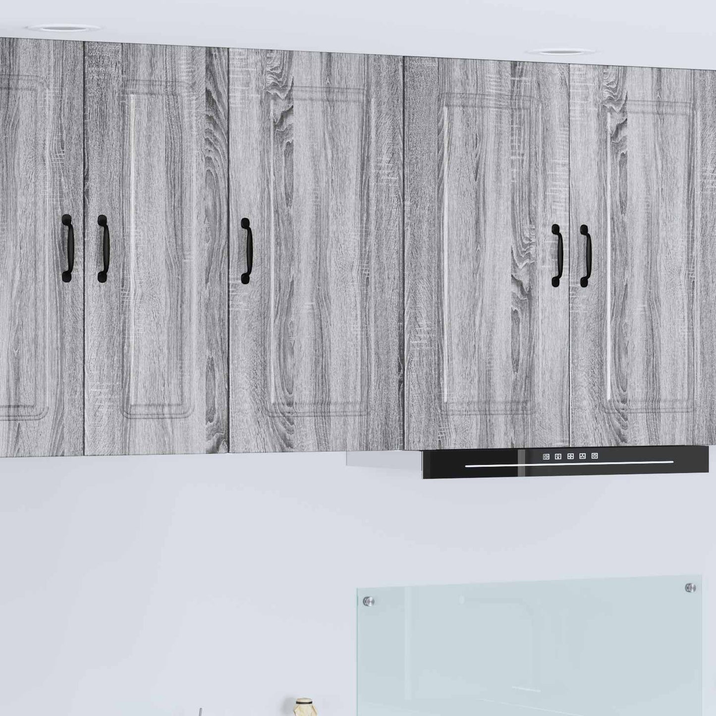 vidaXL Küchenschrank mit Speicher Kalmar Graues Sonoma 40 x 31 x 80 cm