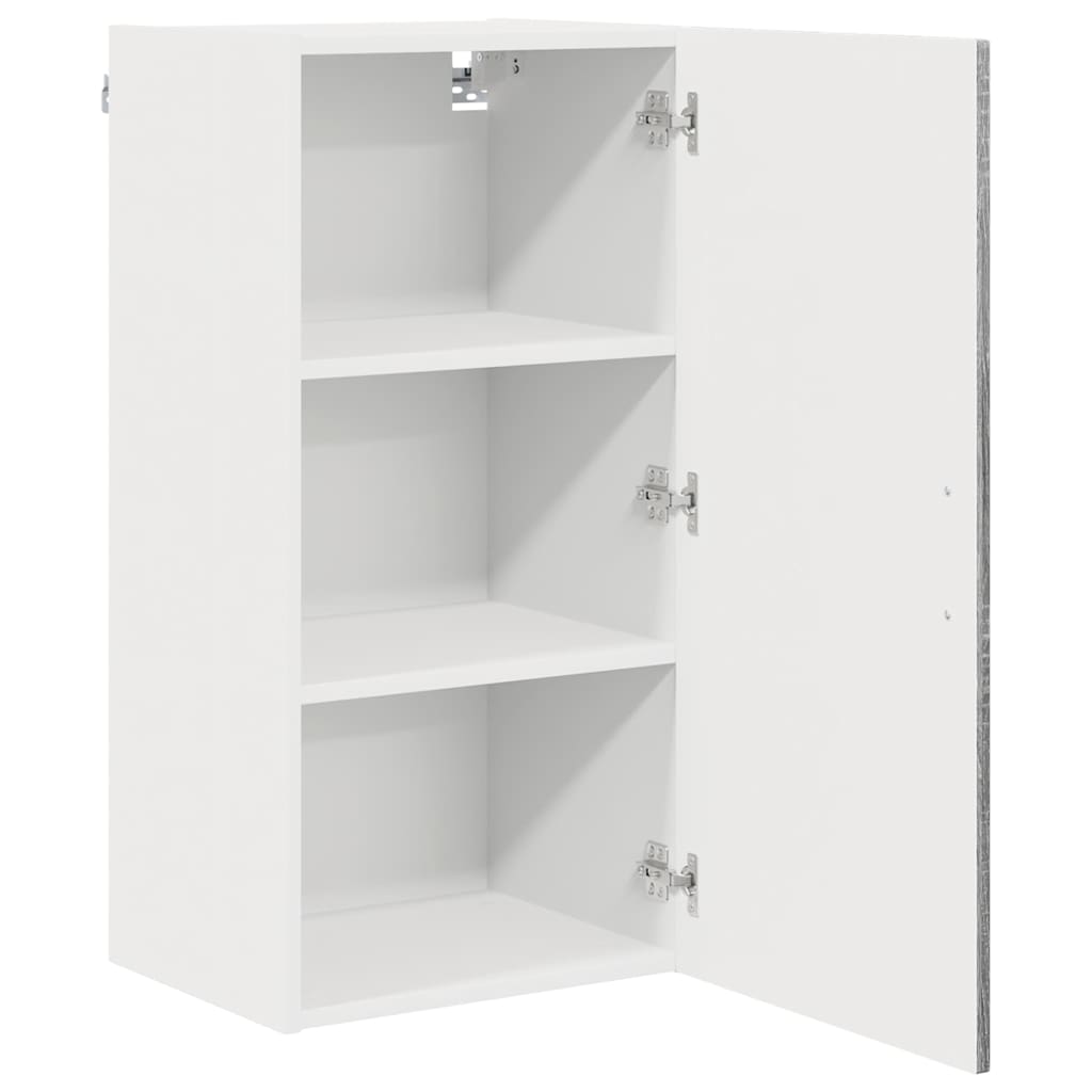 vidaXL Küchenschrank mit Speicher Kalmar Graues Sonoma 40 x 31 x 80 cm