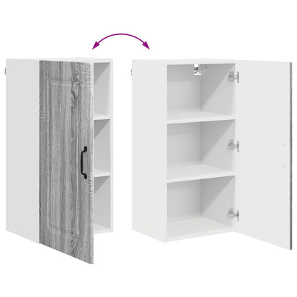 vidaXL Küchenschrank mit Speicher Kalmar Graues Sonoma 40 x 31 x 80 cm