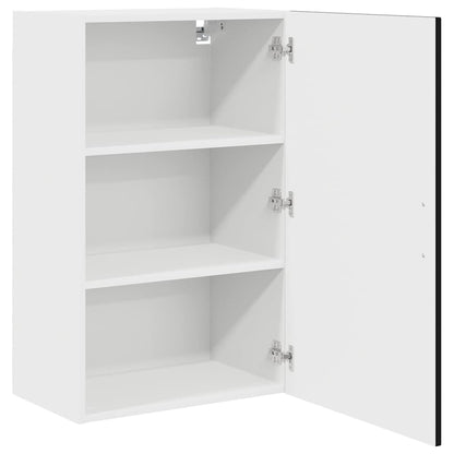 vidaXL Küchenschrank Kalmar Schwarz 50 x 31 x 80 cm Holzwerkstoff