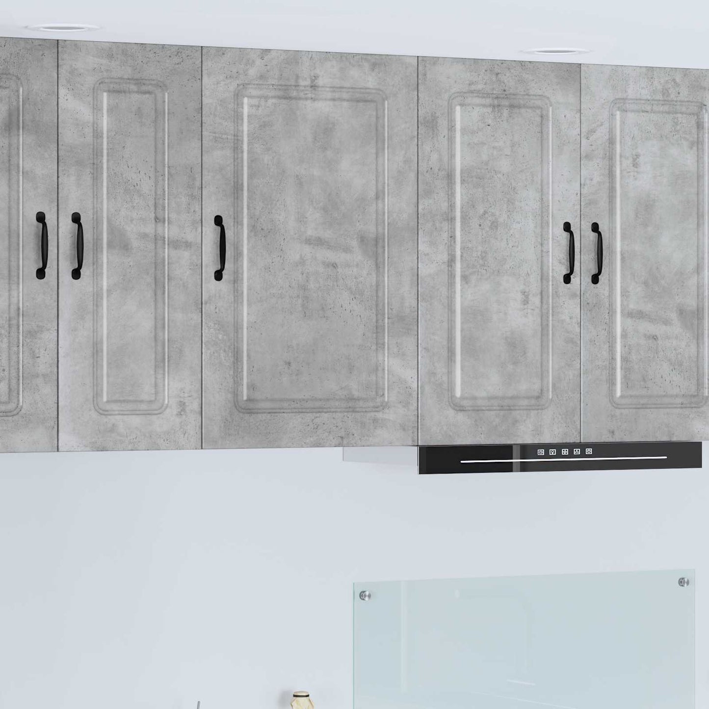 vidaXL Küchenschrank Kalmar Beton Grau 50 x 31 x 80 cm Holzwerkstoff