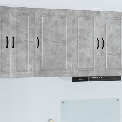 vidaXL Küchenschrank Kalmar Beton Grau 50 x 31 x 80 cm Holzwerkstoff
