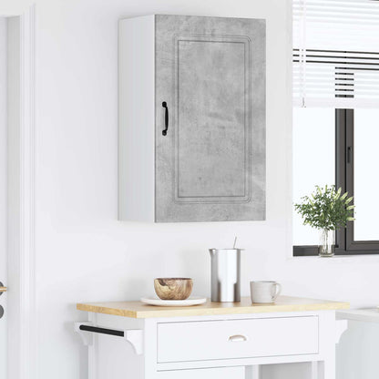 vidaXL Küchenschrank Kalmar Beton Grau 50 x 31 x 80 cm Holzwerkstoff