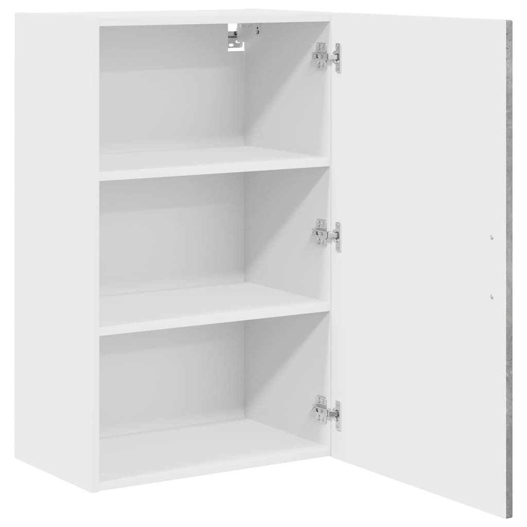 vidaXL Küchenschrank Kalmar Beton Grau 50 x 31 x 80 cm Holzwerkstoff