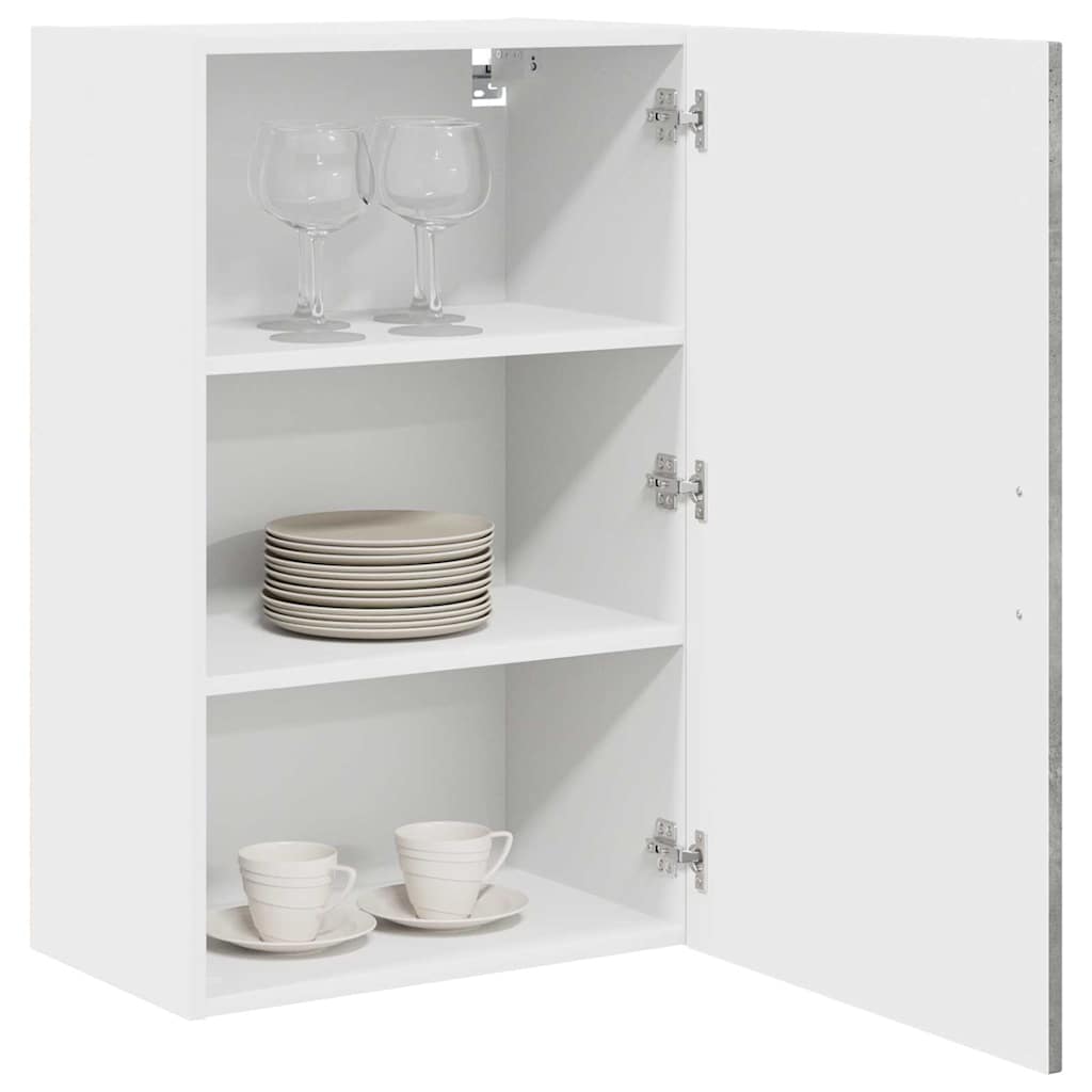 vidaXL Küchenschrank Kalmar Beton Grau 50 x 31 x 80 cm Holzwerkstoff