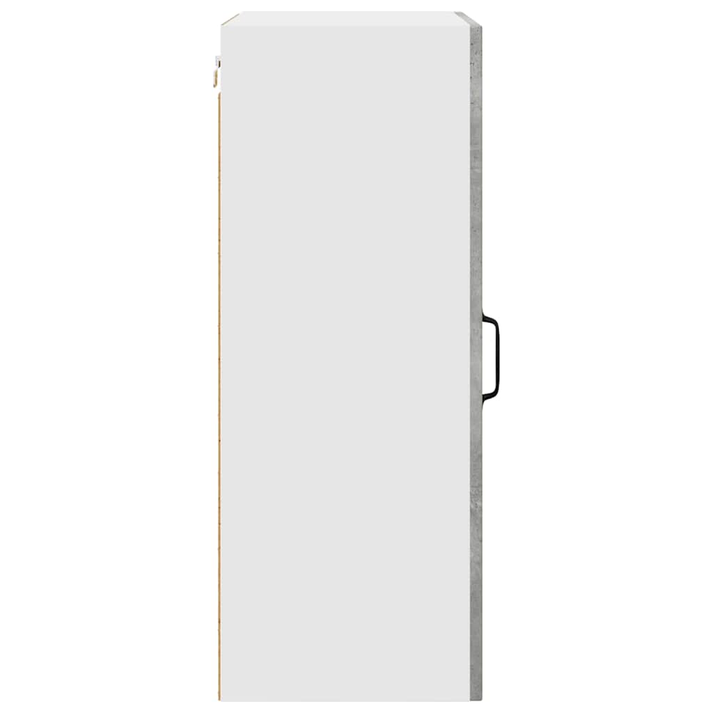 vidaXL Küchenschrank Kalmar Beton Grau 50 x 31 x 80 cm Holzwerkstoff