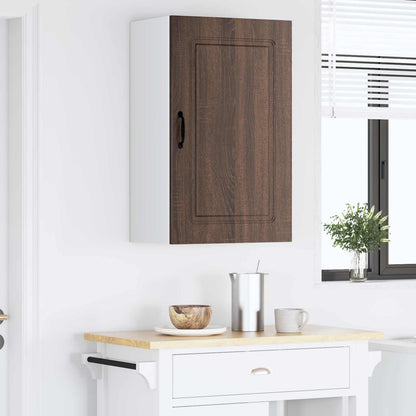 vidaXL Küchenschrank Kalmar Braun Eichen-Optik 50 x 31 x 80 cm