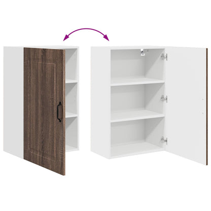 vidaXL Küchenschrank Kalmar Braun Eichen-Optik 50 x 31 x 80 cm