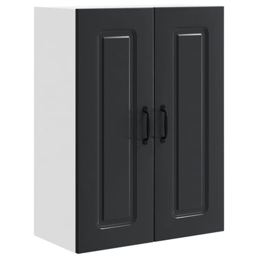 vidaXL Küchenschrank Kalmar Schwarz 60 x 31 x 80 cm Holzwerkstoff