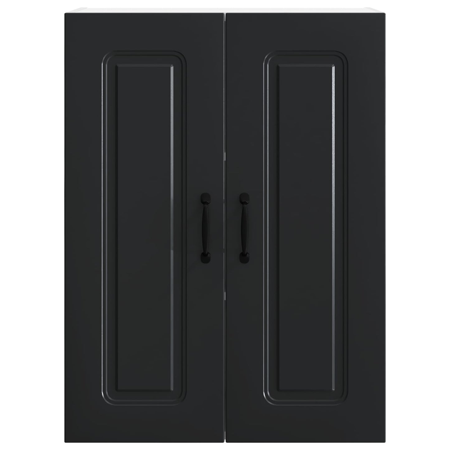 vidaXL Küchenschrank Kalmar Schwarz 60 x 31 x 80 cm Holzwerkstoff