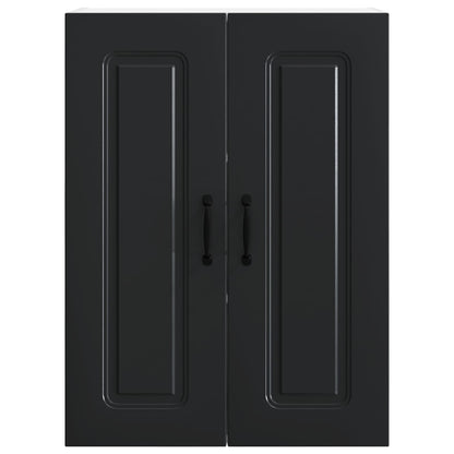 vidaXL Küchenschrank Kalmar Schwarz 60 x 31 x 80 cm Holzwerkstoff