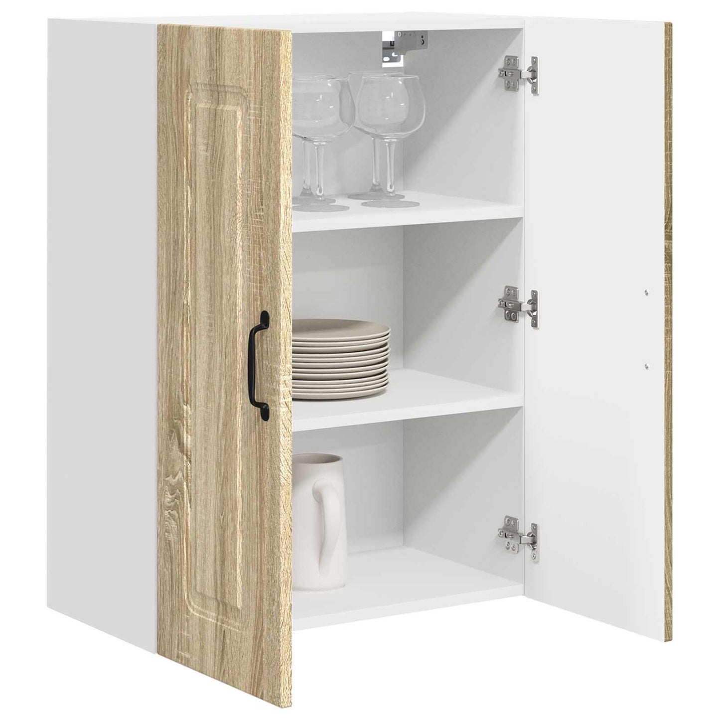 vidaXL Küchenschrank Kalmar Sonoma-Eiche 60 x 31 x 80 cm Holzwerkstoff
