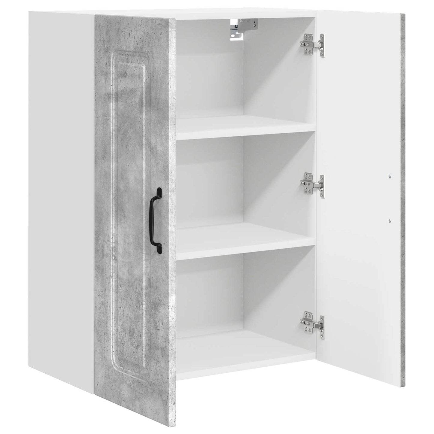 vidaXL Küchenschrank Kalmar Beton Grau 60 x 31 x 80 cm Holzwerkstoff