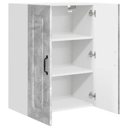vidaXL Küchenschrank Kalmar Beton Grau 60 x 31 x 80 cm Holzwerkstoff