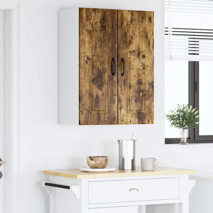 vidaXL Küchenschrank Kalmar Geräucherte Eiche 60 x 31 x 80 cm