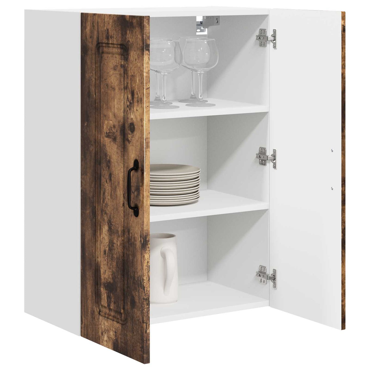 vidaXL Küchenschrank Kalmar Geräucherte Eiche 60 x 31 x 80 cm
