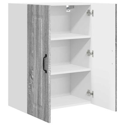 vidaXL Küchenschrank mit Speicher Kalmar Graues Sonoma 60 x 31 x 80 cm