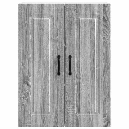 vidaXL Küchenschrank mit Speicher Kalmar Graues Sonoma 60 x 31 x 80 cm