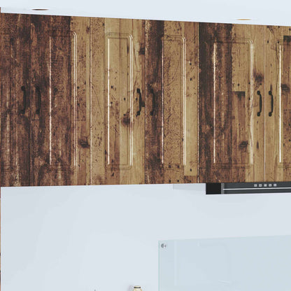 vidaXL Küchenschrank Kalmar Altholz 60 x 31 x 80 cm Holzwerkstoff