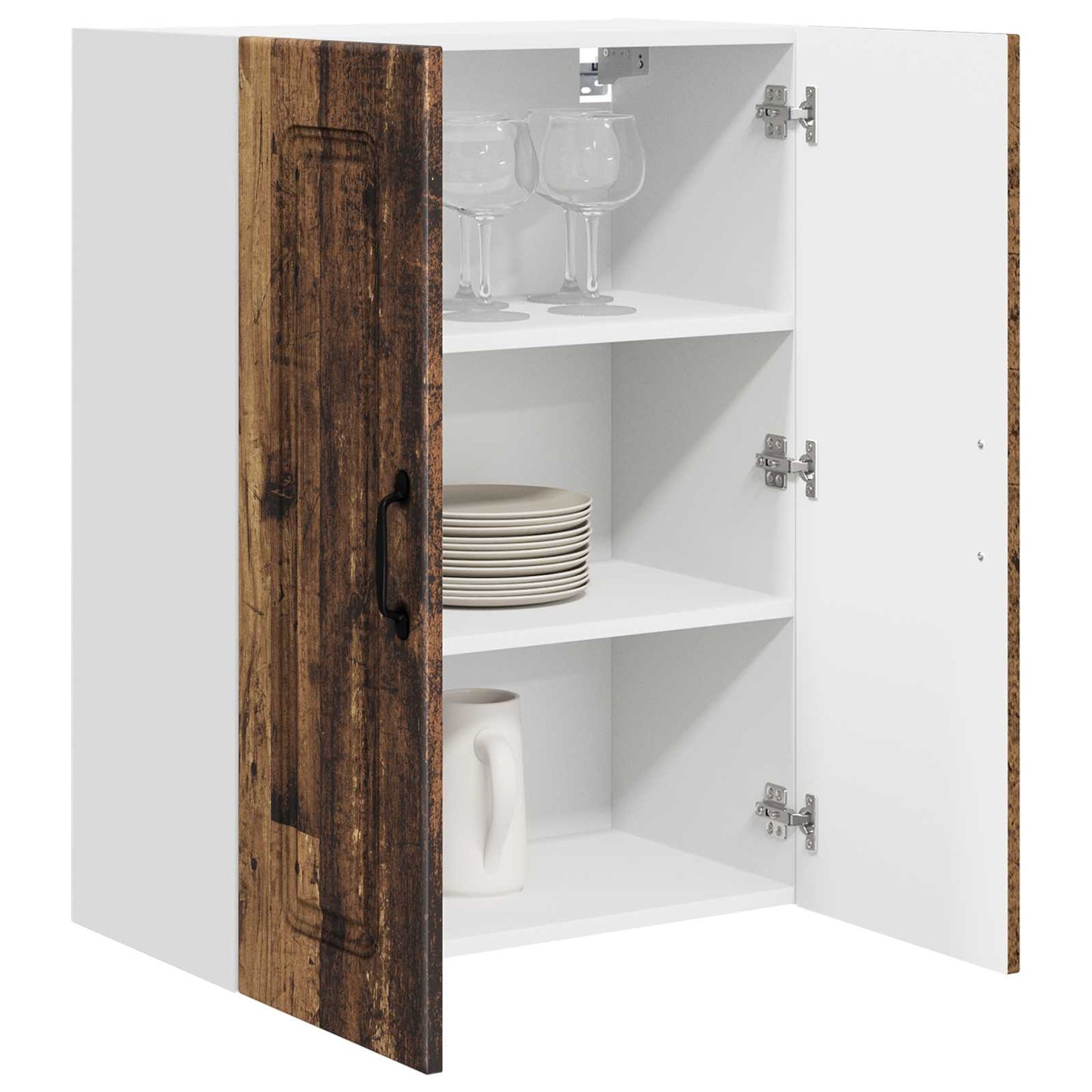vidaXL Küchenschrank Kalmar Altholz 60 x 31 x 80 cm Holzwerkstoff